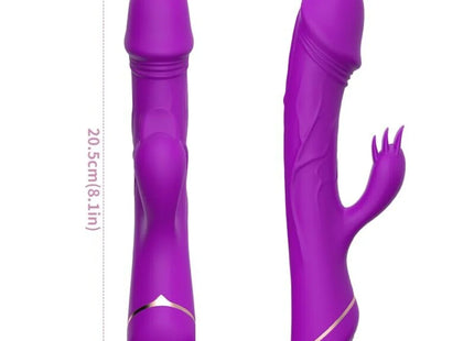 ARMONY - DILDO VIBRATOR KANINCHEN SILIKON LILA
