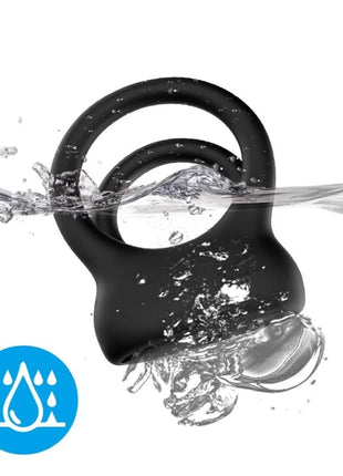 ARMONY - DOPPELRINGVIBRATOR SCHWARZ - Penisring mit Vibration