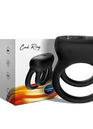 ARMONY - DOPPELRINGVIBRATOR SCHWARZ - Penisring mit Vibration
