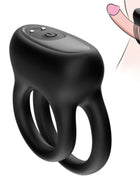 ARMONY - DOPPELRINGVIBRATOR SCHWARZ - Penisring mit Vibration