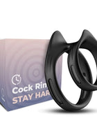 ARMONY - DUALRING DOPPELTER ELASTISCHER RING SCHWARZ