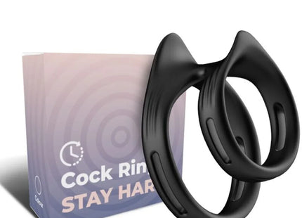 ARMONY - DUALRING DOPPELTER ELASTISCHER RING SCHWARZ