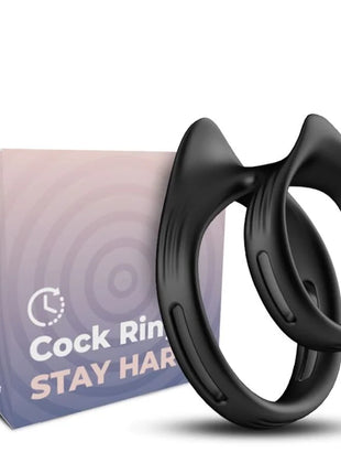 ARMONY - DUALRING DOPPELTER ELASTISCHER RING SCHWARZ