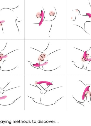 Pinkes silikonspielzeug armony dudu leckt vibrierender clit in lila für klitorale stimulation