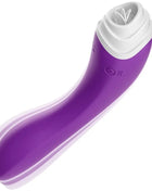 ArmonY fairyland leckvibrierender lila silikon vibrator mit ergonomischem gebogenem design zur klitorisstimulation