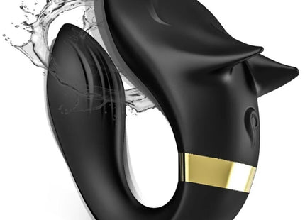 ARMONY - FOX VIBRATOR FÜR PAARE MIT FERNBEDIENUNG SCHWARZ