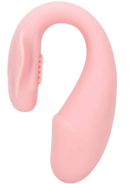 Armony freshfun cici stap-on vibrator in rosa aus silikon mit texturierter griffoberfläche und abgerundeten konturen