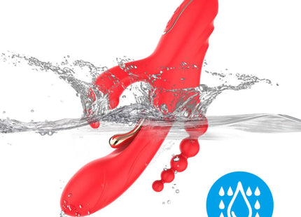 ARMONY - G-PUNKT- UND KLITORIS-STIMULATOR-VIBRATOR ROT