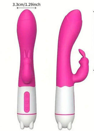 ARMONY HAPPY VIBRATOR & STIMULATOR RABBIT FUCHSIA