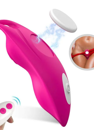 Vibrierender pinker silikon g-punkt vibrator harmony honeybee mit weißem bedienfeld und fernbedienung fuchsia