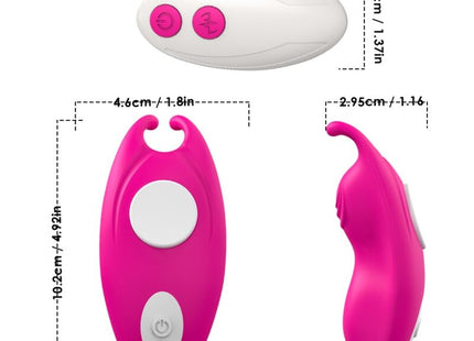 Armon y honeybee tragbares hösch en vibrator g-spot fuchsia mit glattem plastik und weißer fernbedienung