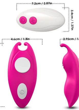 Armon y honeybee tragbares hösch en vibrator g-spot fuchsia mit glattem plastik und weißer fernbedienung