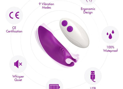 Armonys honeybee tragbares höschent vibrator g-spot in lila und weiß mit ergonomischem design und fernbedienung