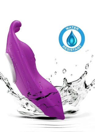 Lila silikon vibrator mit ergonomischem design und wasserfester eigenschaft für g-punkt stimulation