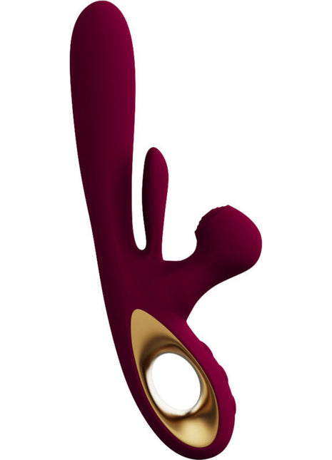 ARMONY - IMPACT SWING VIBRATOR & DUAL STIMULATOR MODELL 1 BORDEAUX