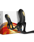 ARMONY - JOY JUMPER RINGVIBRATOR FÜR PAARE & ANALPLUG FERNBEDIENUNG SCHWARZ - Penisring für Paare