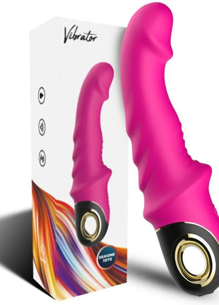 Vibrationsspielzeug armony joyblade dildo vibrator rotator fuchsia mit pinkem silikonkörper und ergonomischem griff