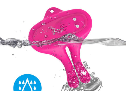 ARMONY - KANINCHENFORM VIBRATION MAGNETISCHE NIPPELKLEMMEN ROSA