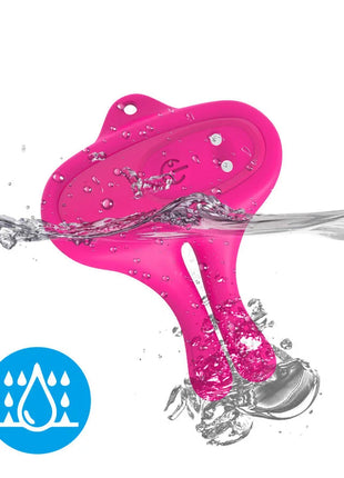 ARMONY - KANINCHENFORM VIBRATION MAGNETISCHE NIPPELKLEMMEN ROSA