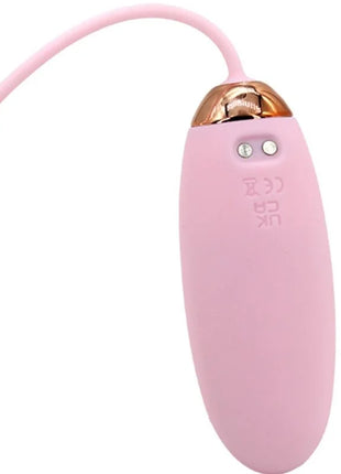 Rosa silikon eivibrator kitty fun von armony mit rosegold metallic kappe und zwei silbernen tasten