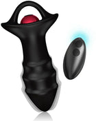 ARMONY - KYLIN FINGERVIBRATOR & ANALPLUG FERNBEDIENUNG SCHWARZ