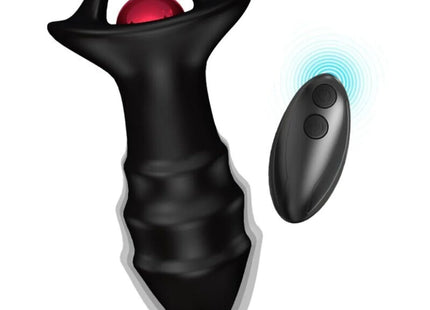 ARMONY - KYLIN FINGERVIBRATOR & ANALPLUG FERNBEDIENUNG SCHWARZ