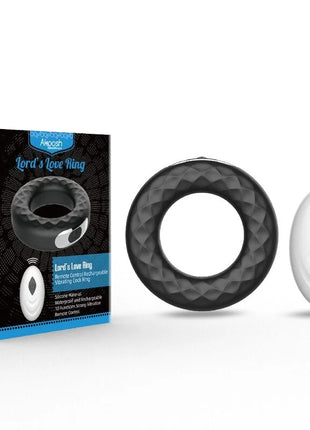 ARMONY - LORD’S LOVE RING VIBRATOR FERNBEDIENUNG SCHWARZ - Penisring mit Vibration