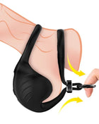 ARMONY - MANTA SCROTUM VIBRATOR RING SCHWARZ