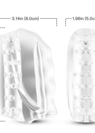 ARMONY - MASTER MASTURBATOR & VIBRATOR TRANSPARENT - Ei-Masturbator