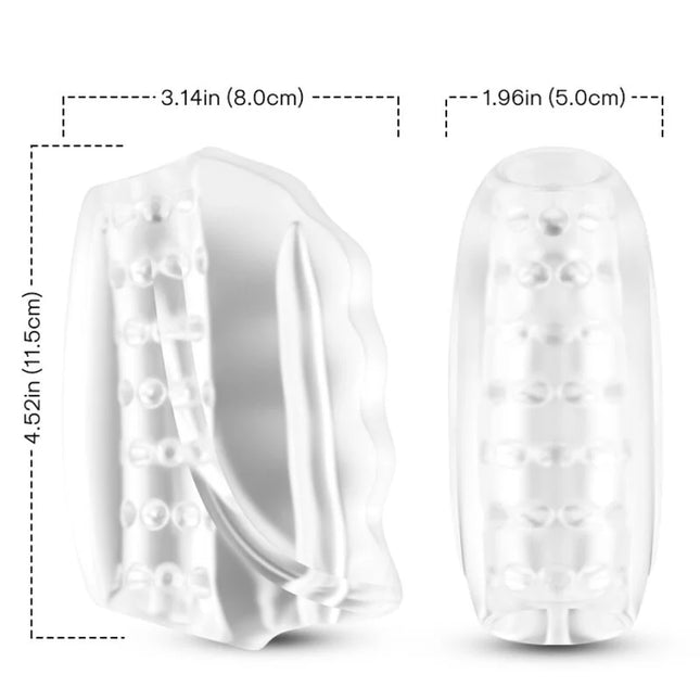 ARMONY - MASTER MASTURBATOR & VIBRATOR TRANSPARENT - Ei-Masturbator