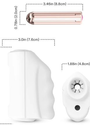 ARMONY - MASTER MASTURBATOR & VIBRATOR WEISS - Ei-Masturbator