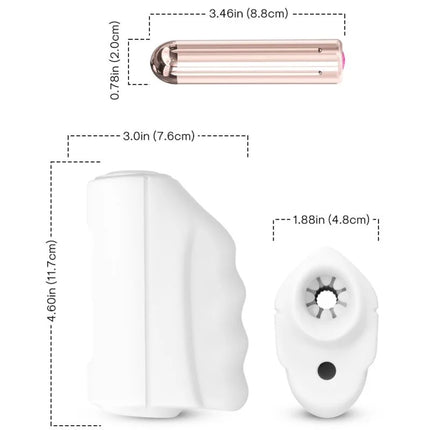 ARMONY - MASTER MASTURBATOR & VIBRATOR WEISS - Ei-Masturbator