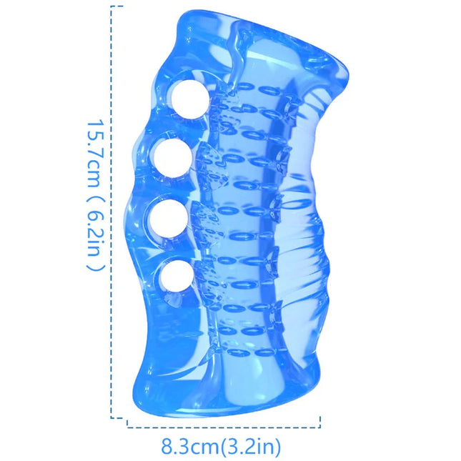 ARMONY - MASTURBATOR FINGER BLAU - Ei-Masturbator