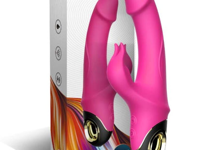 ARMONY - METEROR DILDO VIBRATOR RABBIT ROTATOR FUCHSIA