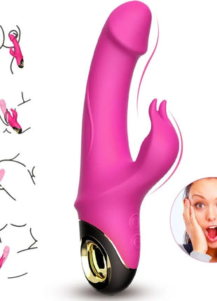 ARMONY - METEROR DILDO VIBRATOR RABBIT ROTATOR FUCHSIA