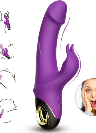 ARMONY - METEROR DILDO VIBRATOR RABBIT ROTATOR LILA