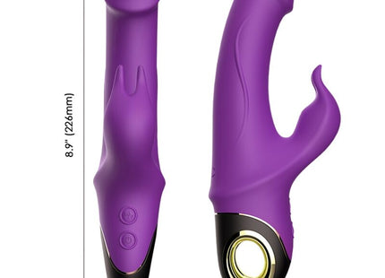 ARMONY - METEROR DILDO VIBRATOR RABBIT ROTATOR LILA