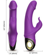 ARMONY - METEROR DILDO VIBRATOR RABBIT ROTATOR LILA