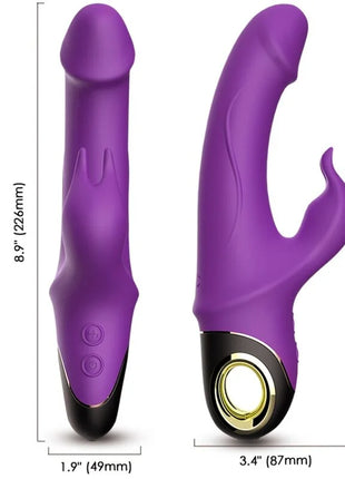 ARMONY - METEROR DILDO VIBRATOR RABBIT ROTATOR LILA
