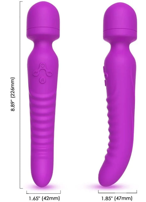 ARMONY - MISSION MASSAGER & VIBRATOR WÄRMEEFFEKT LILA