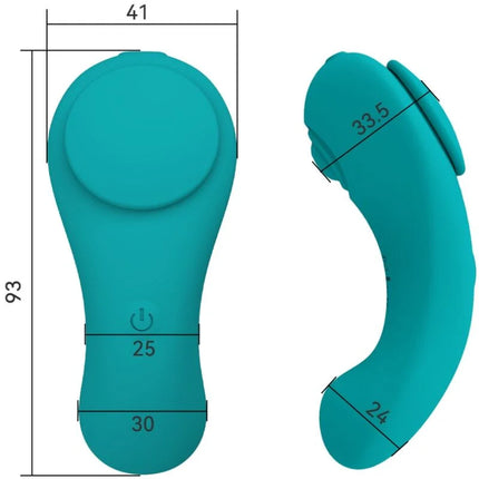 ARMONY Pleasure Panty Vibrator mit Fernbedienung Grün - Höschen-Vibratoren