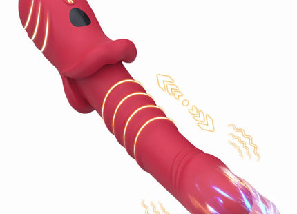 ARMONY - POINT A STIMULIERENDER VIBRATORDILDO ROT