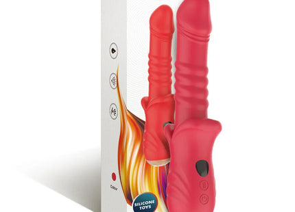 ARMONY - POINT A STIMULIERENDER VIBRATORDILDO ROT
