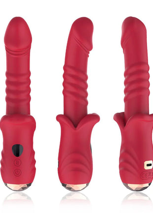ARMONY - POINT A STIMULIERENDER VIBRATORDILDO ROT