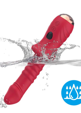 ARMONY - POINT A STIMULIERENDER VIBRATORDILDO ROT
