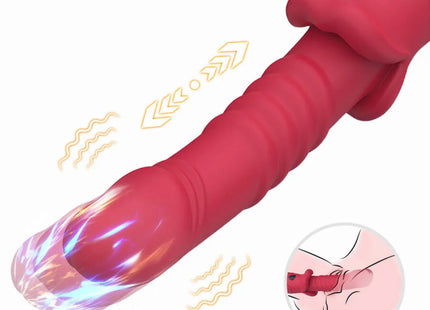 ARMONY - POINT A STIMULIERENDER VIBRATORDILDO ROT