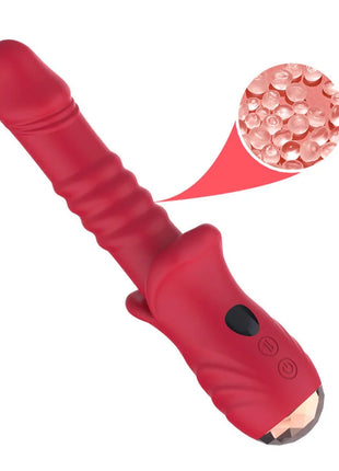 ARMONY - POINT A STIMULIERENDER VIBRATORDILDO ROT