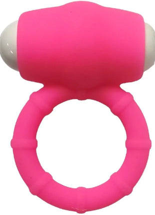 Armony power o vibratorring silikon rosa mit weißen kugelenden aus silikon für intensiven vibrierenden spaß