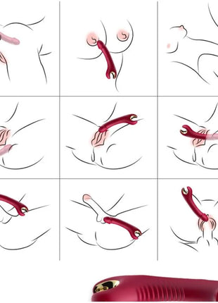 ARMONY - PRINCE DILDO VIBRATOR & ROTATOR ROT - Vibrierende Rotatoren