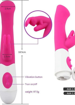 ARMONY - RABBIT VIBRATOR & STIMULATOR G-SPOT 10 GESCHWINDIGKEITEN ROSA